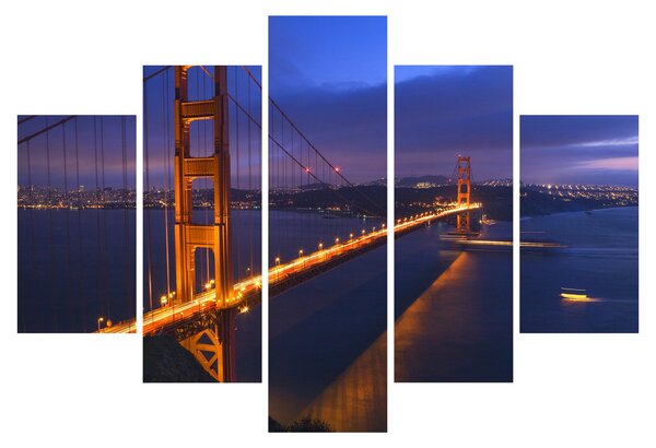 Obraz - Golden Gate Bridge (150x105 cm)