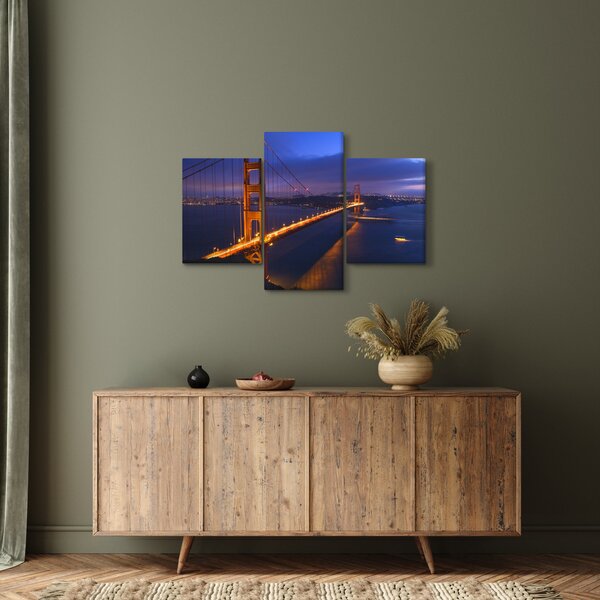 Obraz - Golden Gate Bridge (90x60 cm)