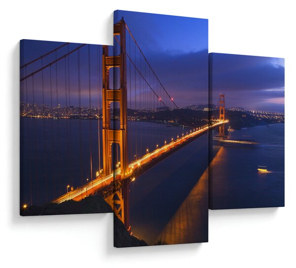 Obraz - Golden Gate Bridge (90x60 cm)