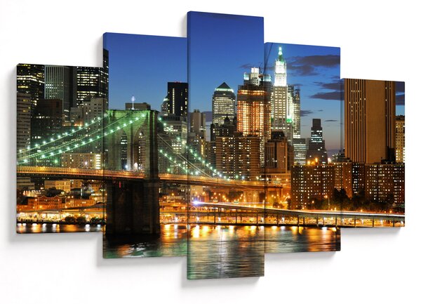Obraz - Most s New Yorkom (150x105 cm)
