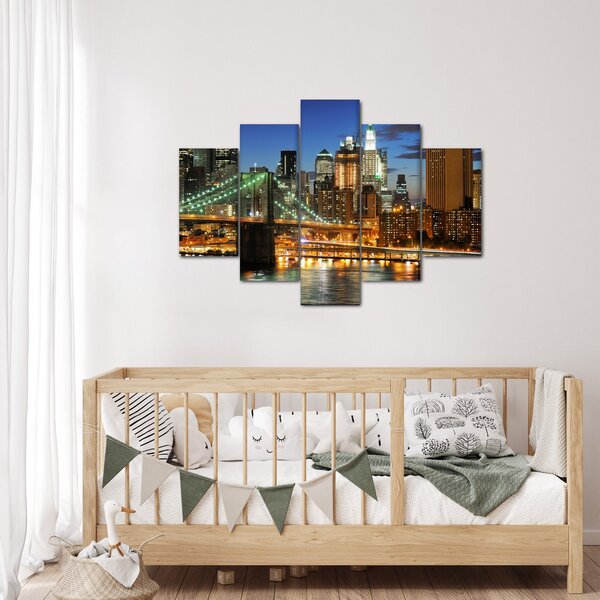 Obraz - Most s New Yorkom (150x105 cm)