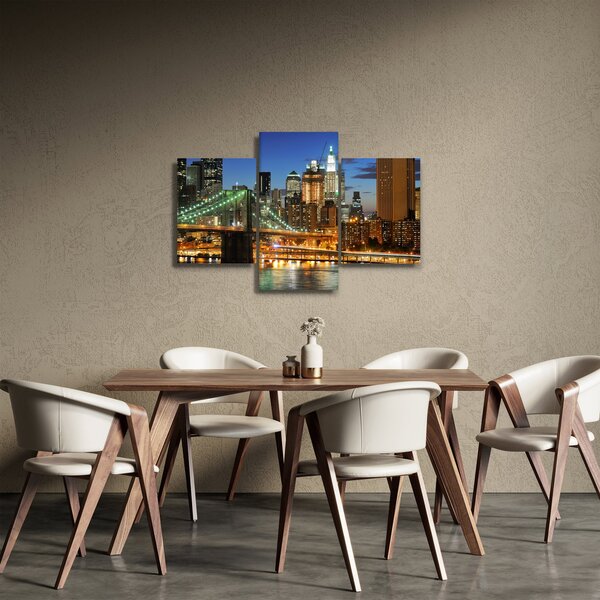 Obraz - Most s New Yorkom (90x60 cm)