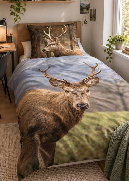 3d obliečky Deer mikroplyš 140x200 cm