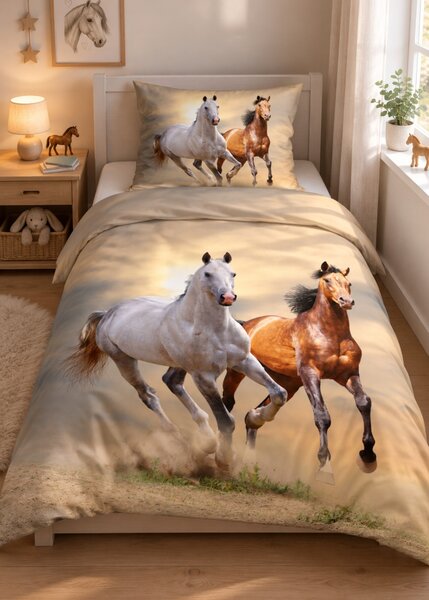3d obliečky Horse 140x200 cm