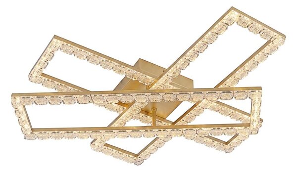 JUST LIGHT. 14733-60 - LED stropné svietidlo GLITRA LED/35W/230V zlaté