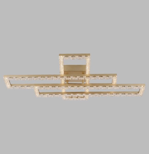 JUST LIGHT. 14733-60 - LED stropné svietidlo GLITRA LED/35W/230V zlaté