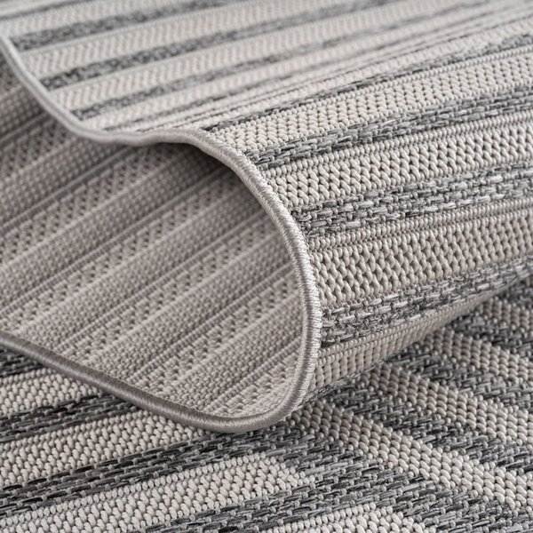 Sivý vnútorný a vonkajší koberec 160x230 cm Desert 1301 – Ayyildiz Carpets