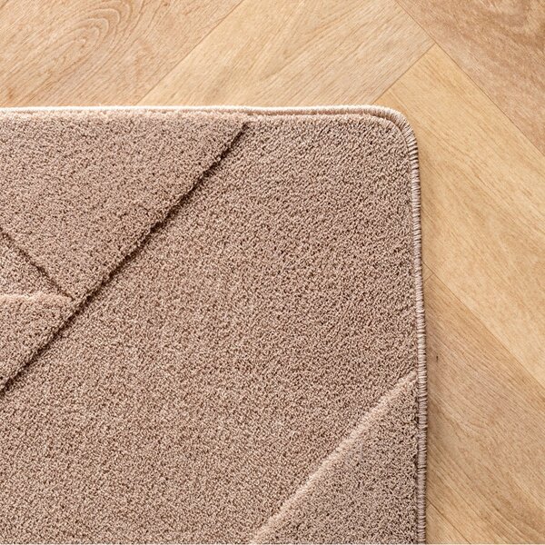 Svetlohnedý prateľný koberec 80x150 cm Pompei 1613 – Ayyildiz Carpets
