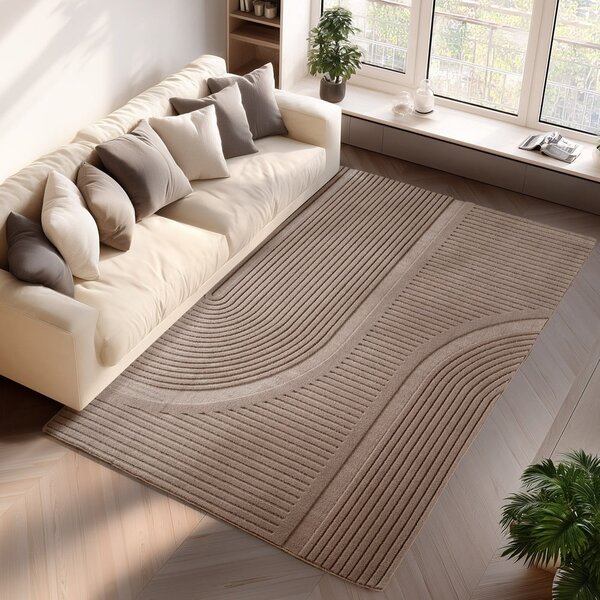 Béžový prateľný koberec 120x170 cm Pompei 1612 – Ayyildiz Carpets