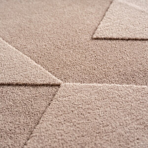 Svetlohnedý prateľný koberec 80x150 cm Pompei 1613 – Ayyildiz Carpets