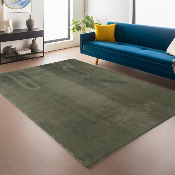 Kaki prateľný koberec 140x200 cm Joy 1400 – Ayyildiz Carpets