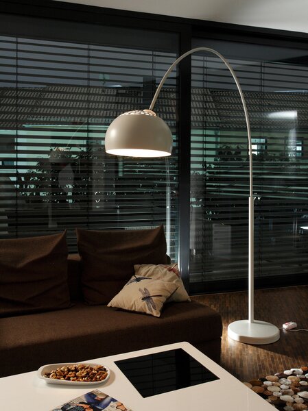 OBLÚKOVÁ LAMPA, 165/195/33 cm P & B - Online Only bytové doplnky, Online Only