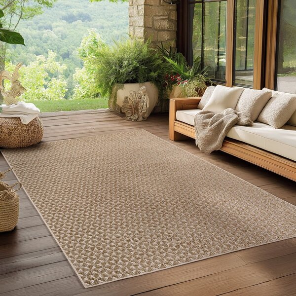 Béžový vnútorný a vonkajší koberec 120x170 cm Ibiza 1903 – Ayyildiz Carpets