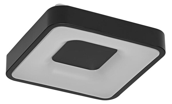 Osram - LED stmievateľné stropné svietidlo ORBIS PIANA LED/16W/230V 29x29 cm čierna