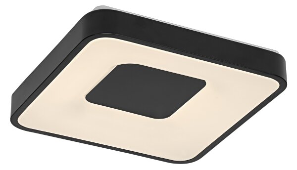 Osram - LED Stmievateľné stropné svietidlo ORBIS PIANA LED/24W/230V 38x38 cm čierna