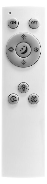 Osram - stmievateľné LED stropné svietidlo PLANON EASYFIX LED/24W/230V IP54 čierna + diaľkové ovládanie