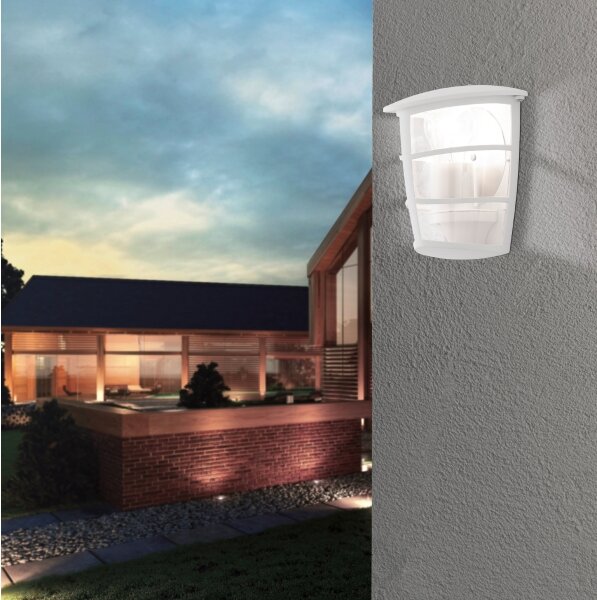 Eglo 93403 - LED Vonkajšie nástenné svietidlo ALORIA 1xE27/8,5W/230V IP44