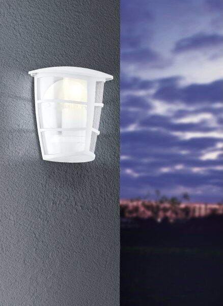 Eglo 93403 - LED Vonkajšie nástenné svietidlo ALORIA 1xE27/8,5W/230V IP44
