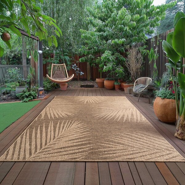 Hnedý vnútorný a vonkajší koberec 160x230 cm Timber 1403 – Ayyildiz Carpets