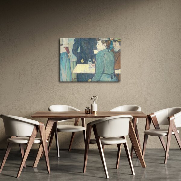 Obraz - Henri de Toulouse-Lautrec, A Corner of the Moulin de la Galette, reprodukcia (70x50 cm)