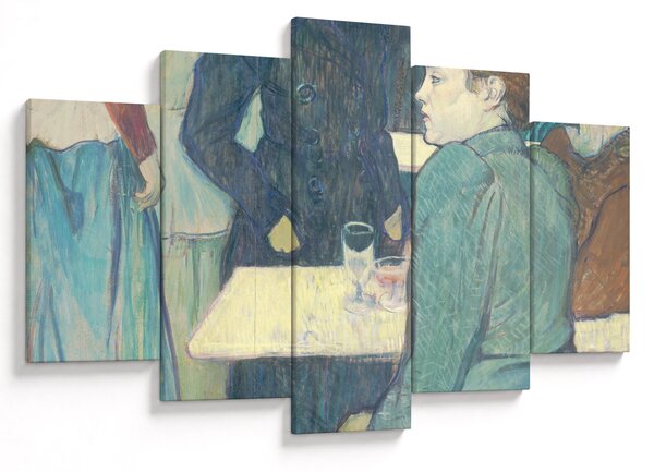 Obraz - Henri de Toulouse-Lautrec, A Corner of the Moulin de la Galette, reprodukcia (150x105 cm)