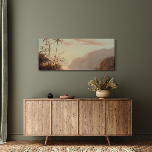 Obraz - Camille Pissarro, A creek in st. Thomas (Virgin Islands), reprodukcia (120x50 cm)