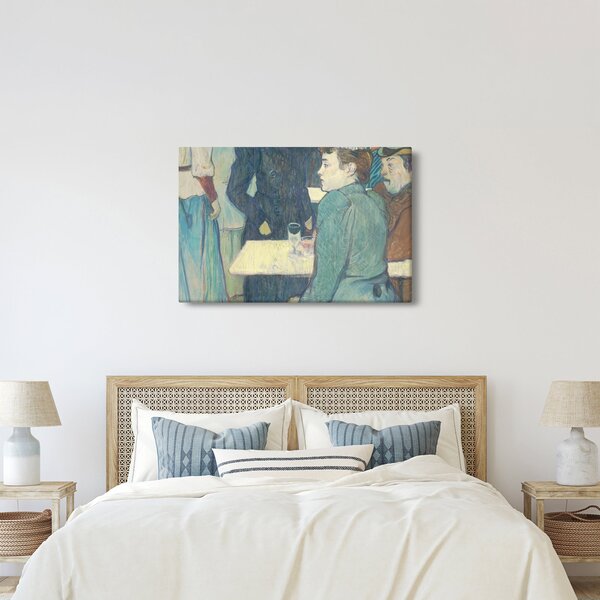 Obraz - Henri de Toulouse-Lautrec, A Corner of the Moulin de la Galette, reprodukcia (90x60 cm)