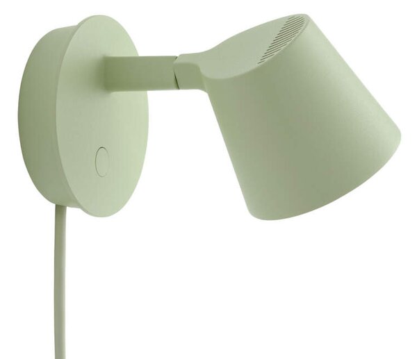 Muuto Nástenná lampa Tip, light green TIPWAL04