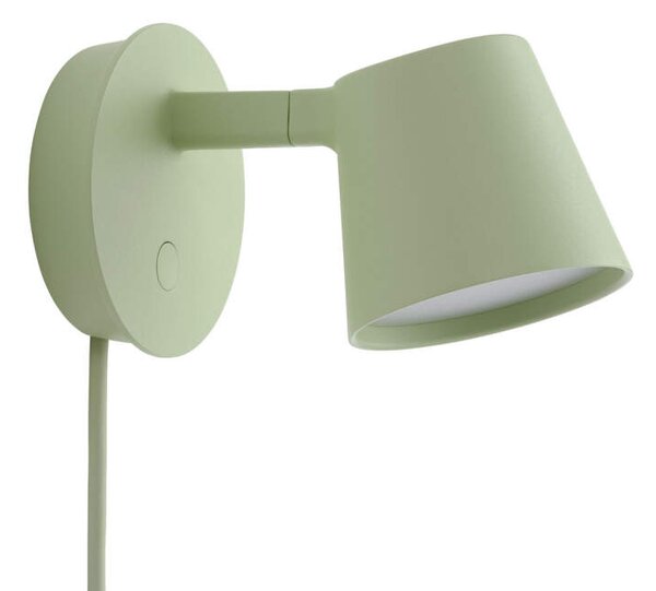 Muuto Nástenná lampa Tip, light green TIPWAL04