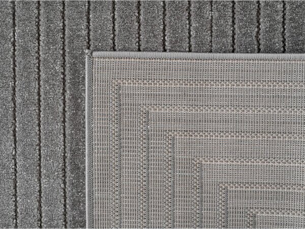 Sivý vnútorný a vonkajší behúň 80x250 cm Nova 1202 – Ayyildiz Carpets