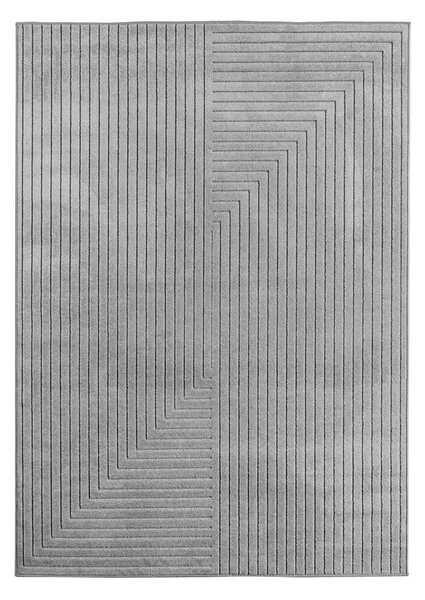 Sivý vnútorný a vonkajší behúň 80x250 cm Nova 1202 – Ayyildiz Carpets