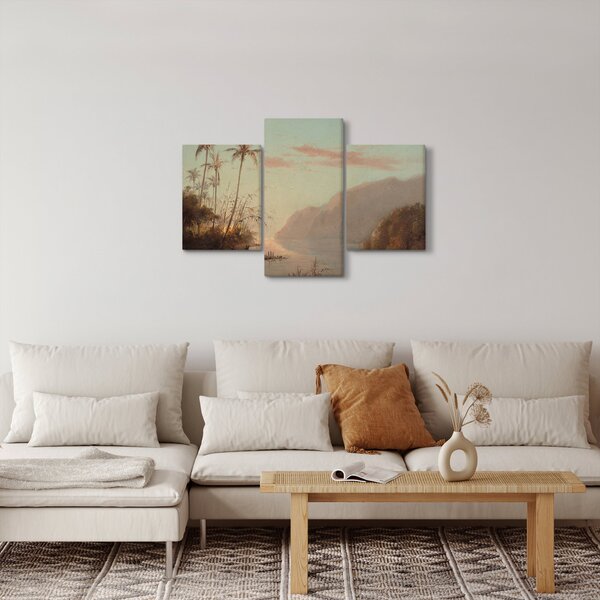 Obraz - Camille Pissarro, A creek in st. Thomas (Virgin Islands), reprodukcia (90x60 cm)
