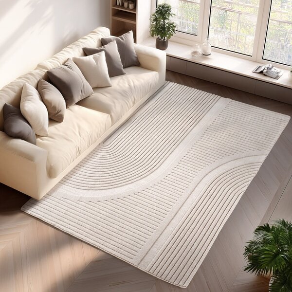 Krémový prateľný koberec 160x230 cm Pompei 1612 – Ayyildiz Carpets