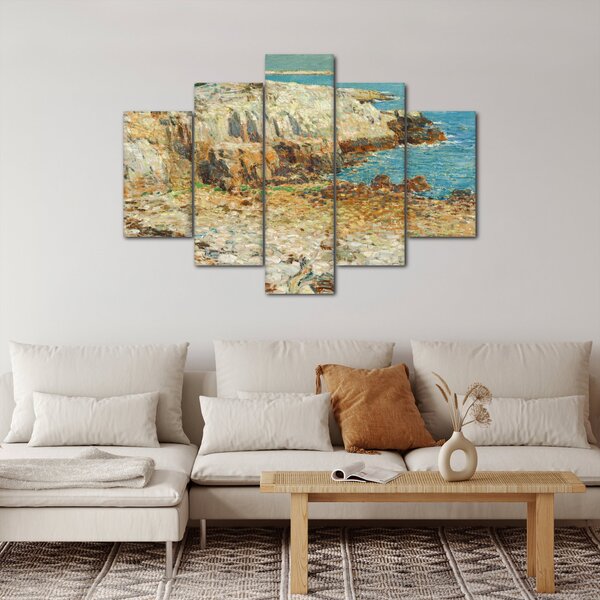 Obraz - Childe Hassam, A North East Headland, reprodukcia (150x105 cm)