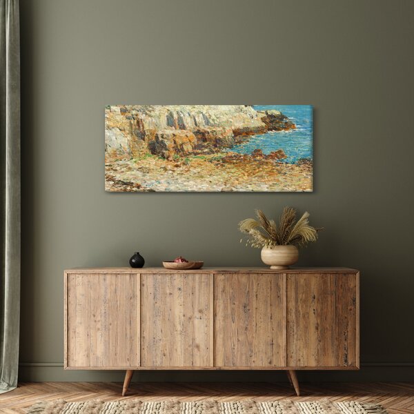 Obraz - Childe Hassam, A North East Headland, reprodukcia (120x50 cm)