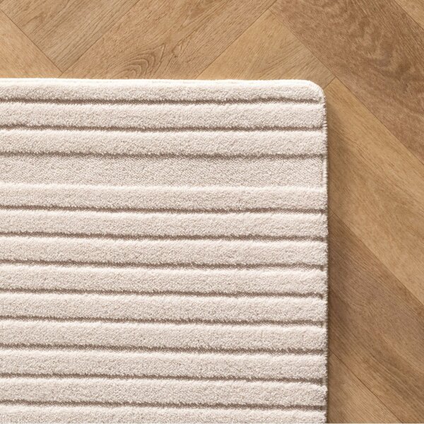 Krémový prateľný behúň 80x250 cm Pompei 1612 – Ayyildiz Carpets
