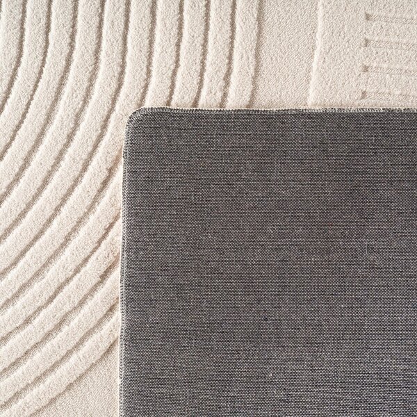 Krémový prateľný behúň 80x250 cm Pompei 1612 – Ayyildiz Carpets