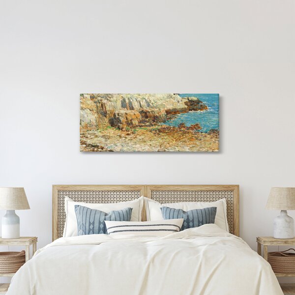 Obraz - Childe Hassam, A North East Headland, reprodukcia (120x50 cm)