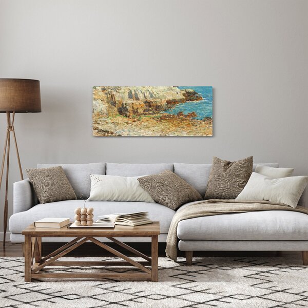 Obraz - Childe Hassam, A North East Headland, reprodukcia (120x50 cm)