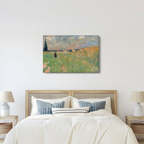 Obraz - Georges Seurat, A Summer Landscape, reprodukcia (90x60 cm)