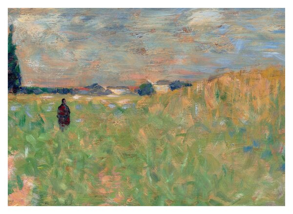 Obraz - Georges Seurat, A Summer Landscape, reprodukcia (70x50 cm)