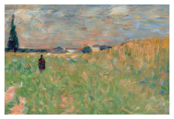 Obraz - Georges Seurat, A Summer Landscape, reprodukcia (90x60 cm)