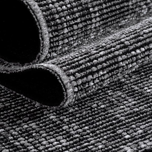 Tmavosivý prateľný koberec 80x150 cm Space 1900 – Ayyildiz Carpets