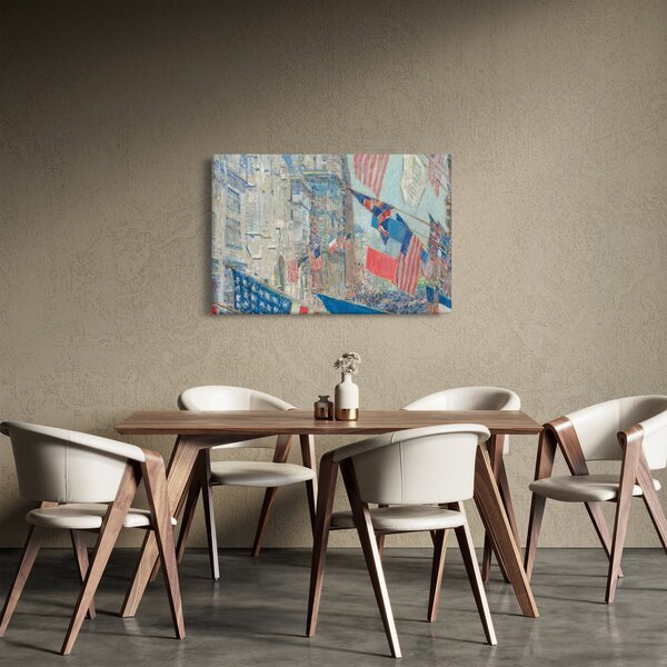 Obraz - Childe Hassam, Allies day, reprodukcia (90x60 cm)