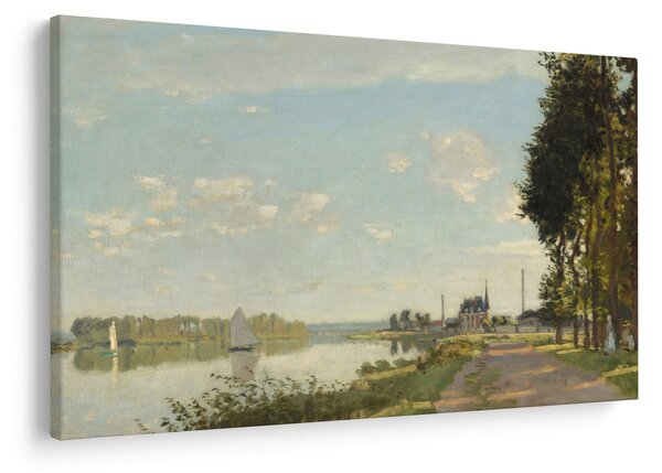 Obraz - Claude Monet, Argenteuil, reprodukcia (90x60 cm)