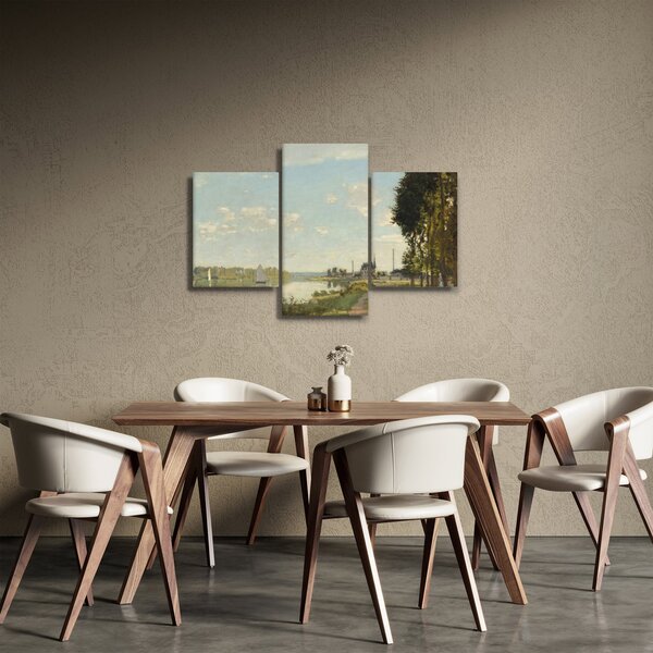 Obraz - Claude Monet, Argenteuil, reprodukcia (90x60 cm)