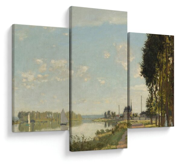 Obraz - Claude Monet, Argenteuil, reprodukcia (90x60 cm)