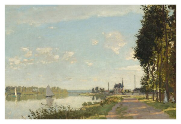 Obraz - Claude Monet, Argenteuil, reprodukcia (90x60 cm)