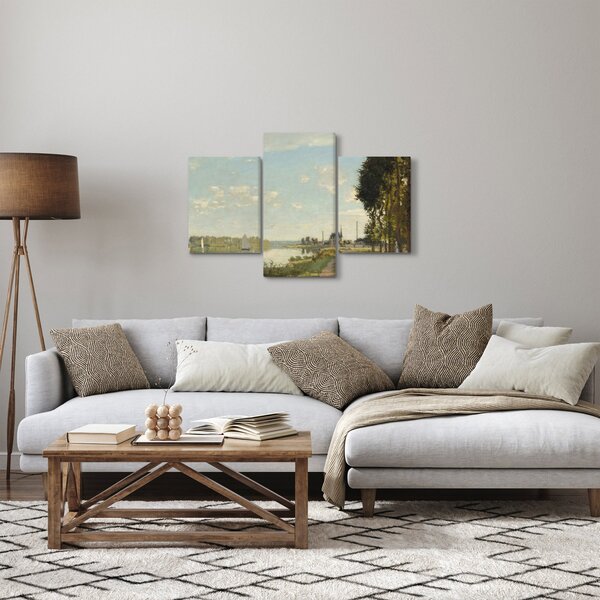 Obraz - Claude Monet, Argenteuil, reprodukcia (90x60 cm)