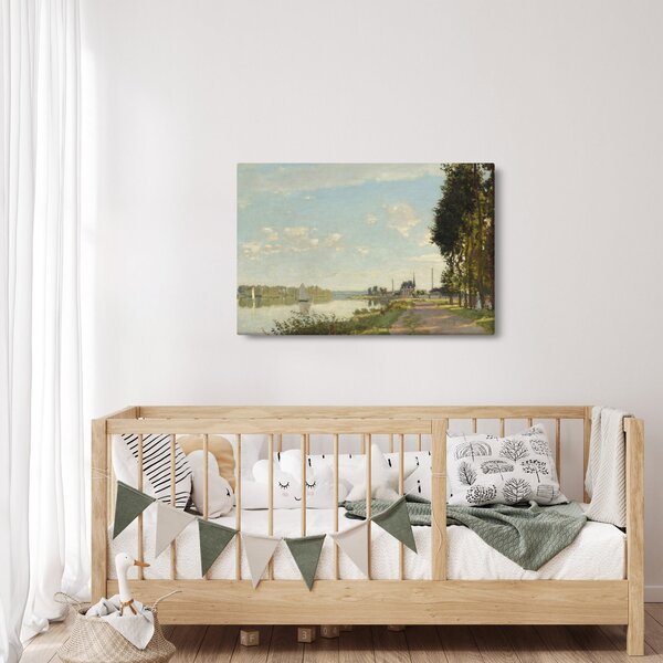 Obraz - Claude Monet, Argenteuil, reprodukcia (90x60 cm)